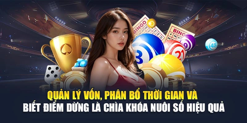 Quản lý vốn, phân bổ thời gian và biết điểm dừng là chìa khóa nuôi số hiệu quả